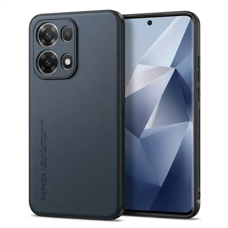 Oppo Reno 13 Pro Uyumlu Kılıf Deri Görünümlü Şık Tasarım Hlt-Hide