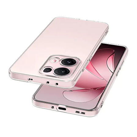 Oppo Reno 13 Pro Kılıf Şeffaf ince Silikon Zr-Spr