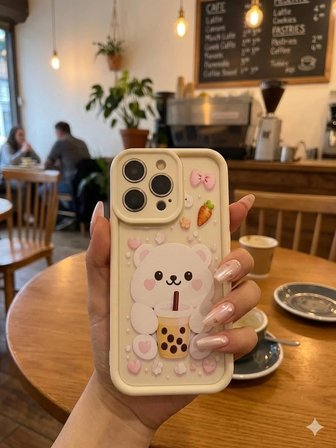 Oppo Reno 14F Uyumlu Kılıf Desenli Darbe Emici Kamera Korumalı Hlt-DsnAnns