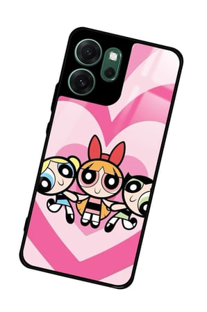 Oppo Reno 14F Uyumlu Girl Power Tasarımlı Parlak Silikon Kılıf