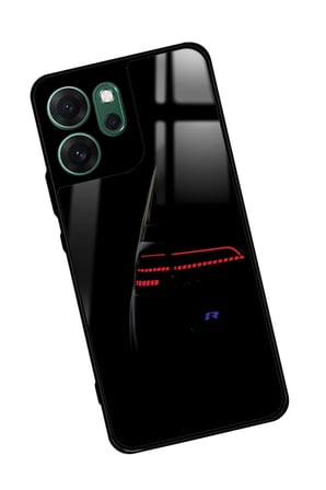 Oppo Reno 14F Uyumlu Araba Tasarımlı Parlak Silikon Kılıf