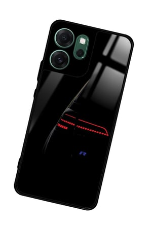 Oppo Reno 14F Uyumlu Araba Tasarımlı Parlak Silikon Kılıf