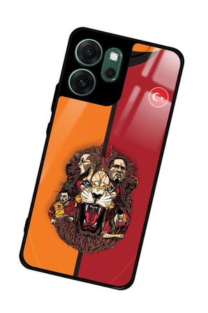 Oppo Reno 14F Uyumlu Aslan Tasarımlı Parlak Silikon Kılıf