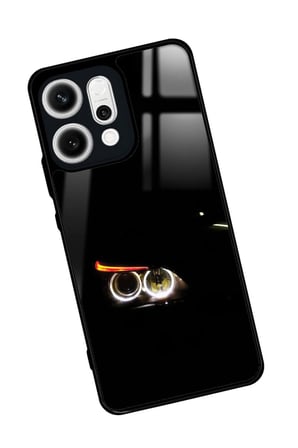 Oppo Reno 14 Uyumlu Araba Tasarımlı Parlak Silikon Kılıf