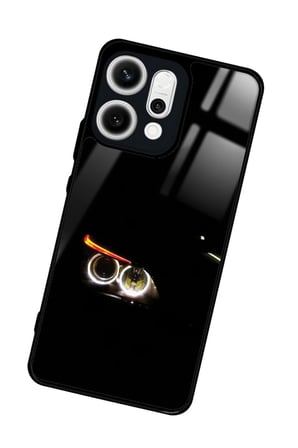 Oppo Reno 14 Uyumlu Araba Tasarımlı Parlak Silikon Kılıf
