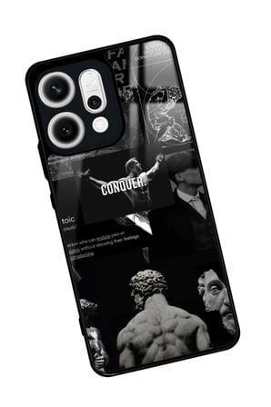 Oppo Reno 14 Uyumlu Gym Tasarımlı Parlak Silikon Kılıf