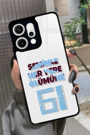 Oppo Reno 14 Uyumlu 61 Yazılı Parlak Silikon Kılıf
