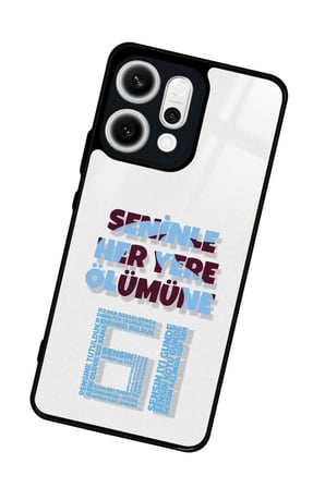 Oppo Reno 14 Uyumlu 61 Yazılı Parlak Silikon Kılıf