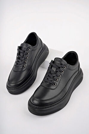 Rh7025 Dışı Hakiki Deri İçi Tamamen Hakiki Kürklü Günlük Ortopedik Taban Kışlık Kadın Ayakkabı