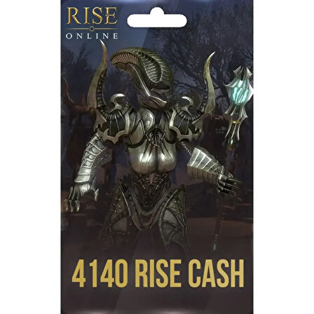 Rise Online World 4000 Cash + 140 Bonus Cash