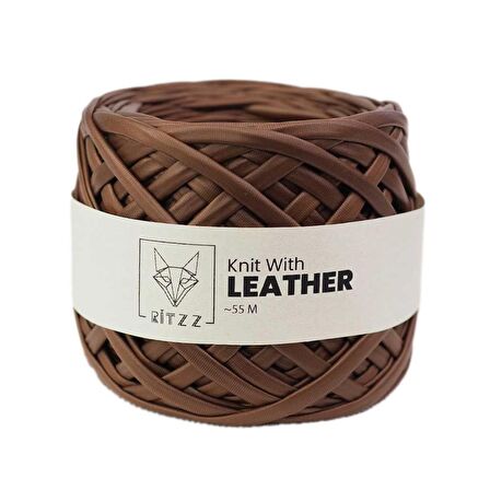 Ritzz Leather Kahverengi Deri ip