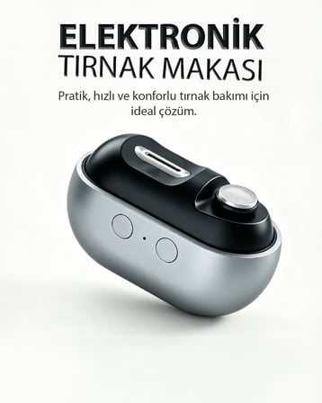 Elektrikli Tırnak Makası Pratik M7 Otomatik Tırnak Kesme ve Törpüleme Cihazı