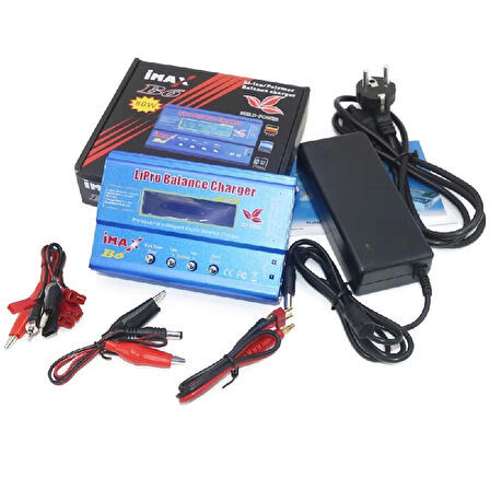 İmax B6 80W Rc Lityum Pil Şarj Cihazı 18650 Lityum Pil Şarj
