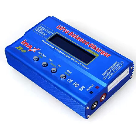 İmax B6 80W Rc Lityum Pil Şarj Cihazı 18650 Lityum Pil Şarj