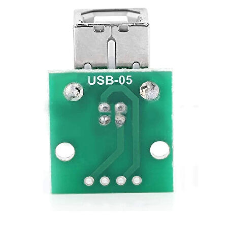 Usb Type B To Dip Çevirici Pcb Usb Haberleşme Deney Prototip 5V