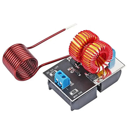 İndüksiyon Isıtıcı Modül 120w DC 5/12V Mini Bobin Kablosuz Yüksek Frekanslı Enerji Güç İletimi