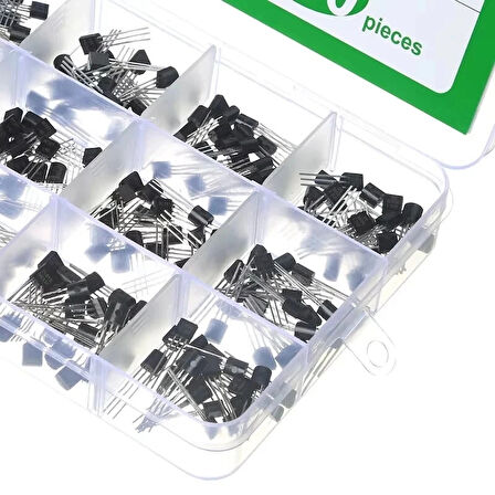 480 Adet Transistör Seti TO-92 Kılıf 24 Çeşit - Kutulu