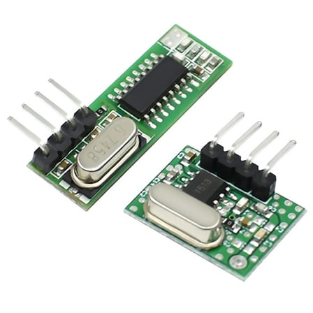 433MHZ Rf Alıcı Verici RX470C + WL102 + Antenler 20 - 200 Metre