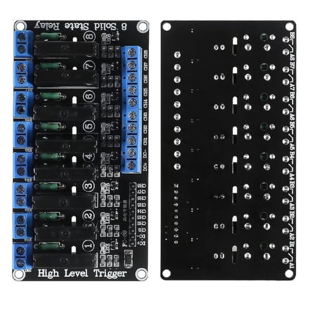 5V - 8 Kanal Solid State Röle Kartı (5V 2A)