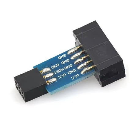 10 Pin To 6 Pin Atmel Programlayıcı Çevirici Kartı Arduino Uno R3 Mega 2560 Avrısp Mkıı Usbasp