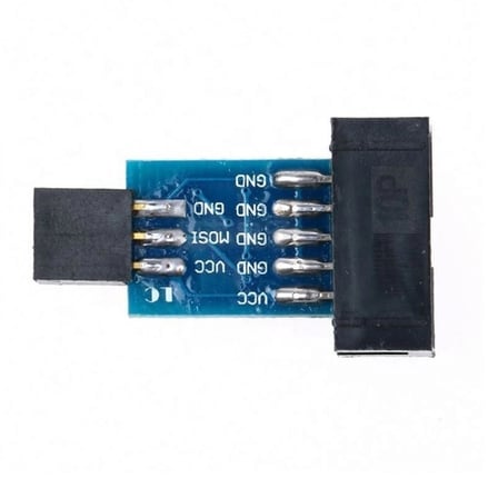 10 Pin To 6 Pin Atmel Programlayıcı Çevirici Kartı Arduino Uno R3 Mega 2560 Avrısp Mkıı Usbasp
