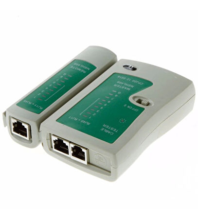 Network Tester Rj45/Rj11 Adsl İnternet Kablo Test Cihazı Cat5/6