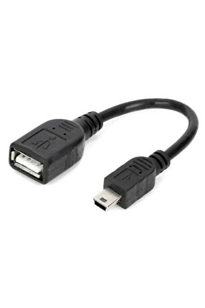 Mini Usb Otg Kablo - 5 Pin Usb Çevirici Kablo