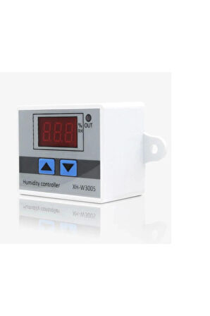 XH-W3005 AC 220V Dijital Nem Kontrol Cihazı 120W Güç Kuluçka Depo Oda Sera Havalandırma