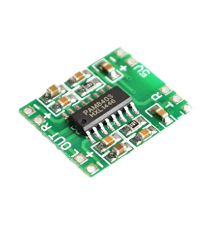 PAM8403 Mini 2x3w Stereo Ses Amfilikatörü D CLASS Amfi Yükseltici