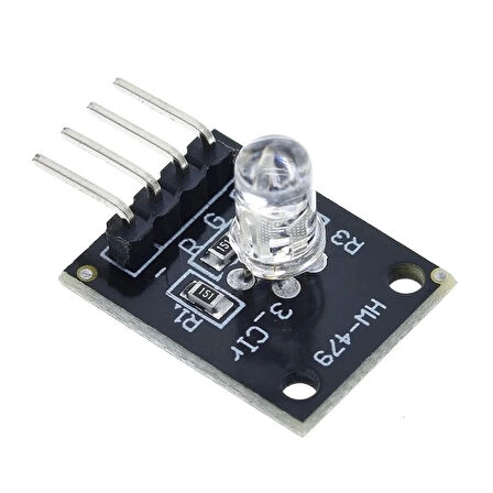 3 Renkli Rgb Led Modülü - 5mm Rgb Led