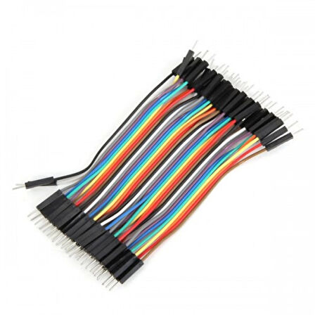 10cm 40 Pin Erkek Erkek Dupont Kablo Breadboard Jumper