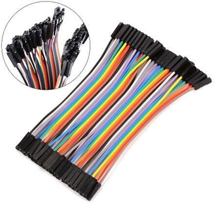 10cm 40 Pin Dişi Dişi Dupont Kablo Breadboard Jumper