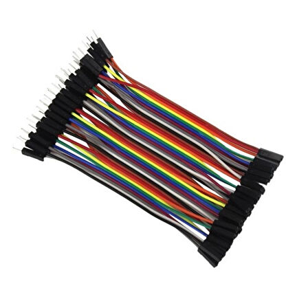 10cm 40 Pin Dişi Erkek Dupont Kablo Breadboard Jumper