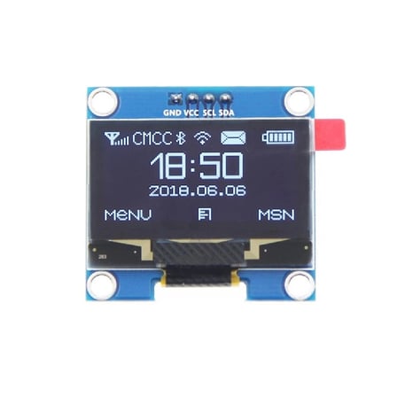 1.3 inch 128x64 Mavi Oled Grafik Lcd Ekran SH1106 4 Pin I2C