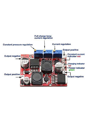 Dc-dc Ayarlı Voltaj Yükseltici-düşürücü Kartı (lm2577 + Lm2596)
