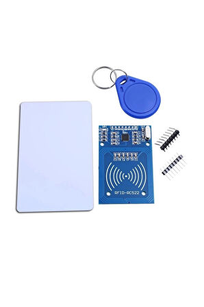 Rc522 Rfıd Nfc Kiti - Rc522 Rfıd Nfc Modülü, Kart Ve Anahtarlık