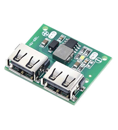 Çift USB Çıkışı 9V 12V 24V TO 5V 3A DC-DC Step Down Şarj Modülü