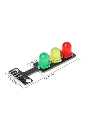 Arduino Led Trafik Işıkları Modülü - Trafik Lambası Modülü