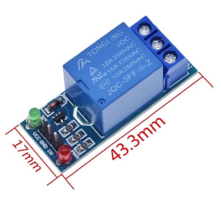 1 Kanal 24V Röle Modül 220V 10A Güç Kontrol Anahtarı