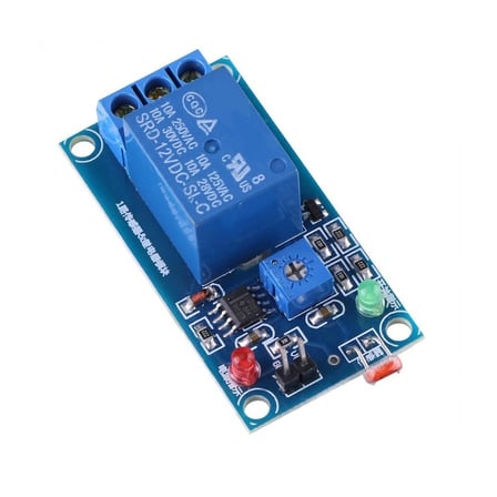 12V Ldr Işık Kontollü Röle 12V Gündüz Gece Algılayıcı Röle Kartı