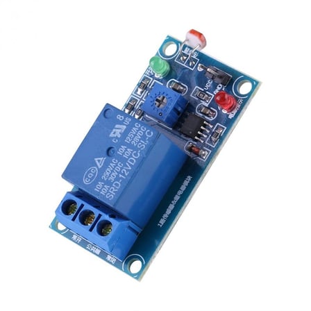 12V Ldr Işık Kontollü Röle 12V Gündüz Gece Algılayıcı Röle Kartı