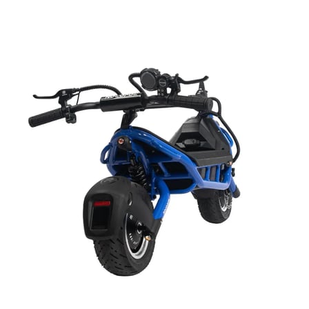 Rovoron R7 Elektrikli Scooter 3.000 Watt  65 Km/s Menzil 120 Km Mavi