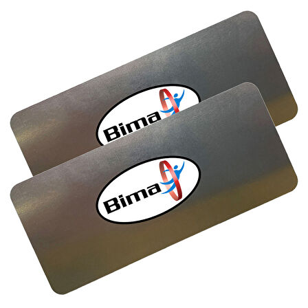 Bima Rötuş Rütüş Rutuş Çeliği 4cmx9cm 2 Adet Fiyatıdır Ekstra Çapağı Alınmıştır