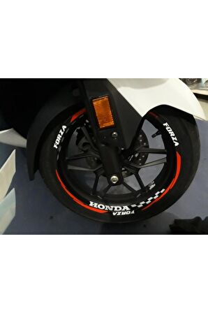  MOTOSİKLET Ön/Arka Takım Jant Şeridi  HONDA Forza 