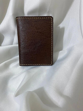 Hakiki Deri Ruhsatlık Erkek Kadın Cüzdan