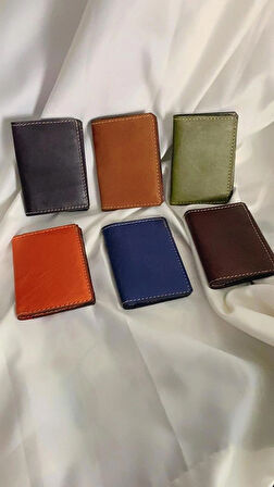 Hakiki Deri Ruhsatlık Erkek Kadın Cüzdan