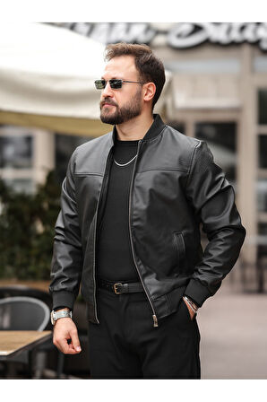 Yeni Sezon Kolej Bomber Süet Ceket