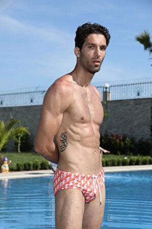 Orange Lıne Slip Mayo