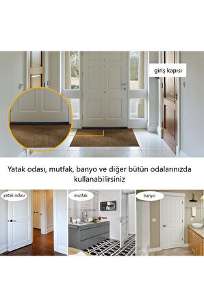 Kapı Altı Çift Taraflı Rüzgar Önleyici (3 Adet)