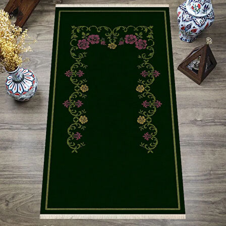 Dijital Baskılı, Yıkanabilir, Yumuşak Dokulu Çocuk ve Yetişkin SECCADE S-DOT-SN-039